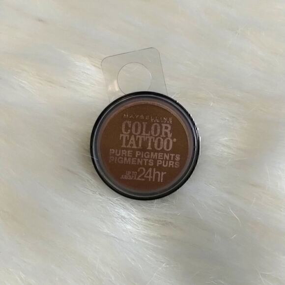 Maybelline Color Tattoo Pure Pigments 24hr Eyeshadow Brown #45 NWT - Picture 1 of 2